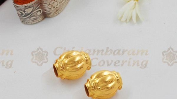 gold gundu earrings price